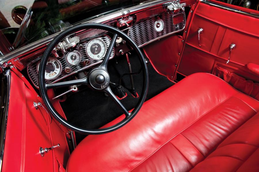 Торпедо Auburn 851 Supercharged Dual Ratio Cabriolet 1935 года  (фото 23 из 28)